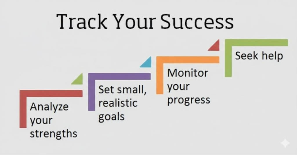 Track Your Progress Weekly
