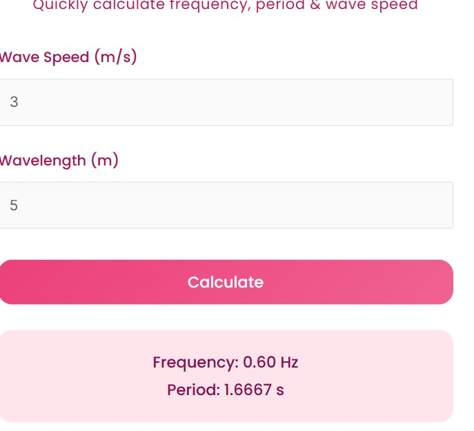 Frequency Calculator