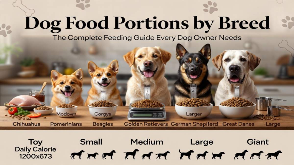 Dog Food Portions by Breed The Complete Feeding Guide Every Dog Owner Needs - Dog Food Portions by Breed T
