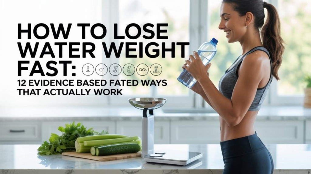 How to Lose Water Weight Fast: 12 Evidence Based Ways That Actually Work - How to Lose Water Weight