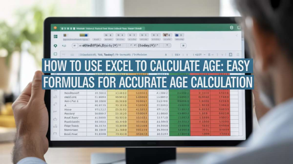 How to Use Excel to Calculate Age